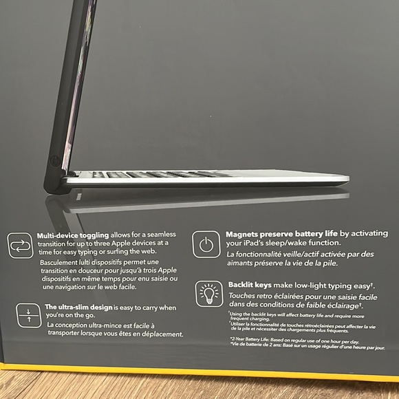 ZAGG slimbook wireless keyboard and case for iPad Air 2 - Picture 2 of 6